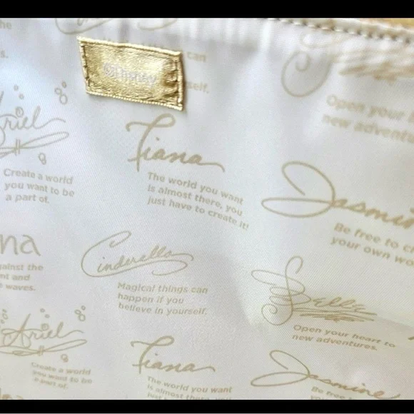 Disney Gold Embossed Tote Bag - Picture 4 of 9